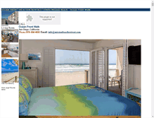Tablet Screenshot of missionbeachretreat.com